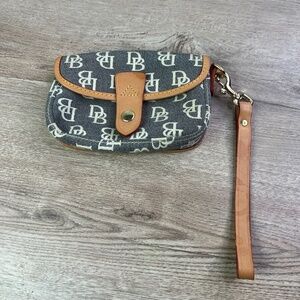 Dooney & Bourke Signature Wristlet
